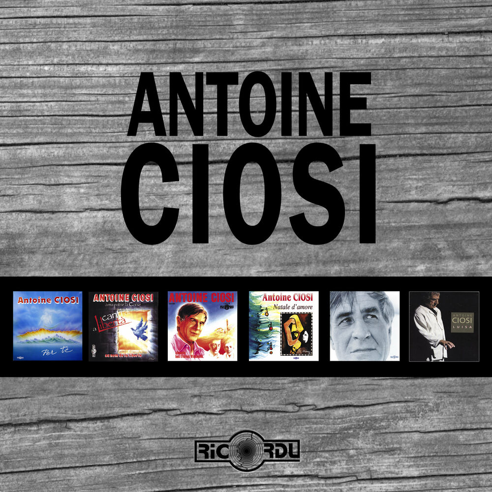 Picture of Antoine Ciosi, la collection