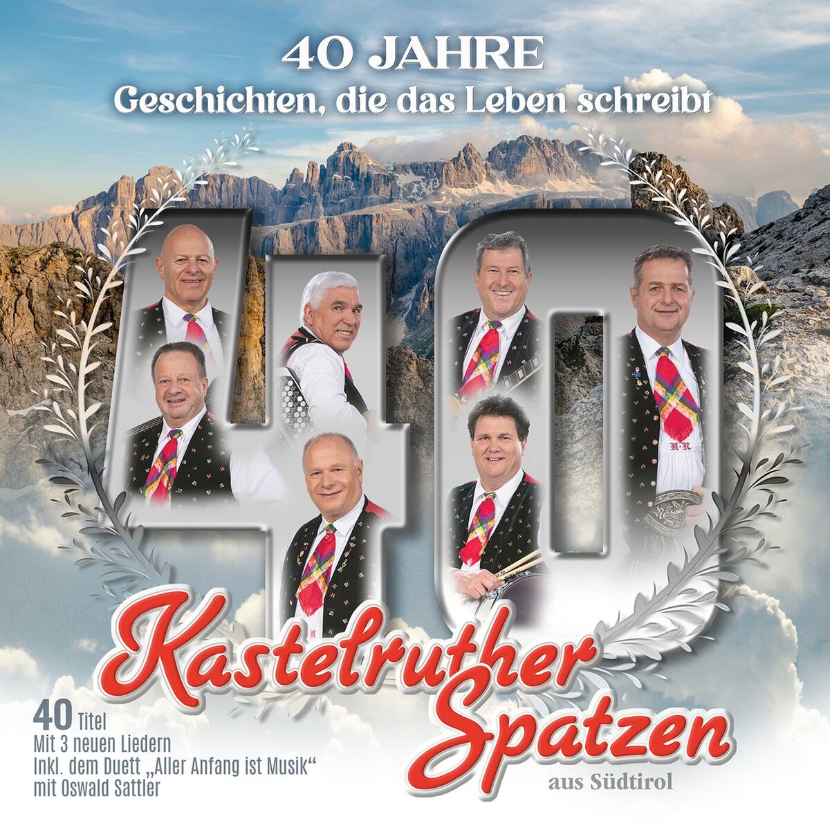 Album cover of 40 Jahre - Geschichten, die das Leben schreibt
