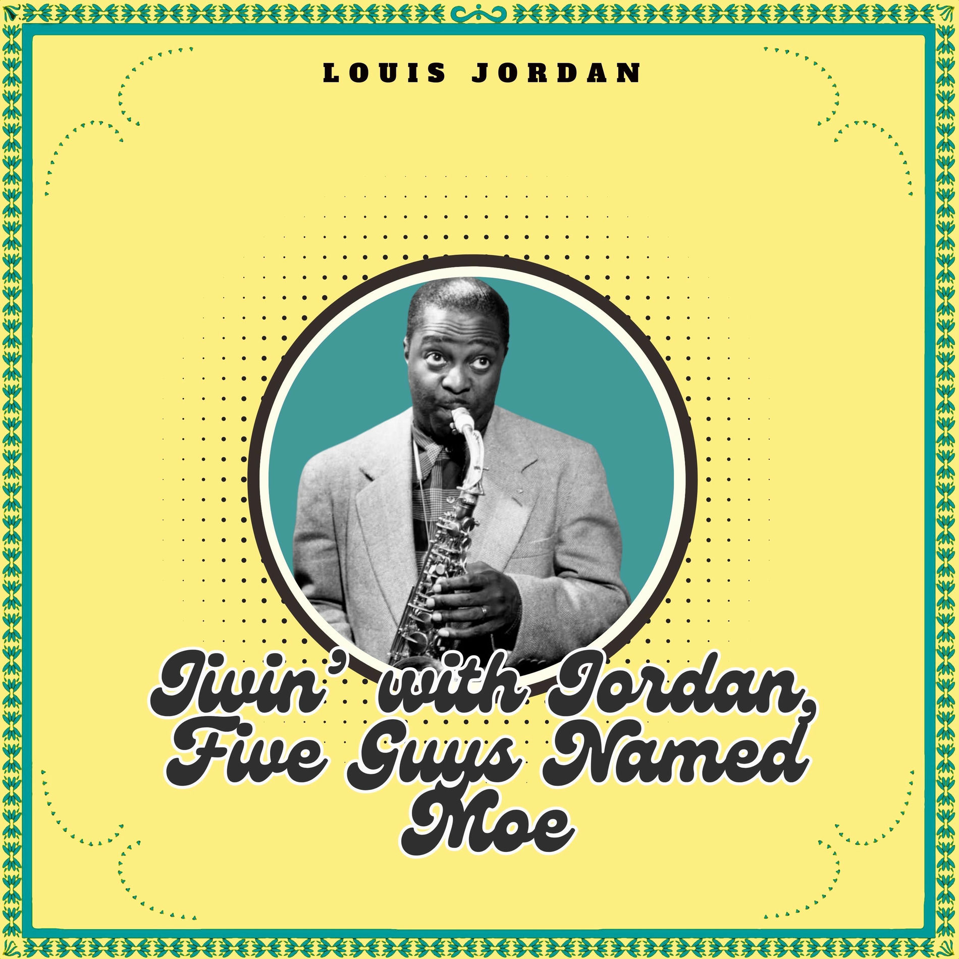 Album cover of Jivin' with Jordan, Five Guys Named Moe