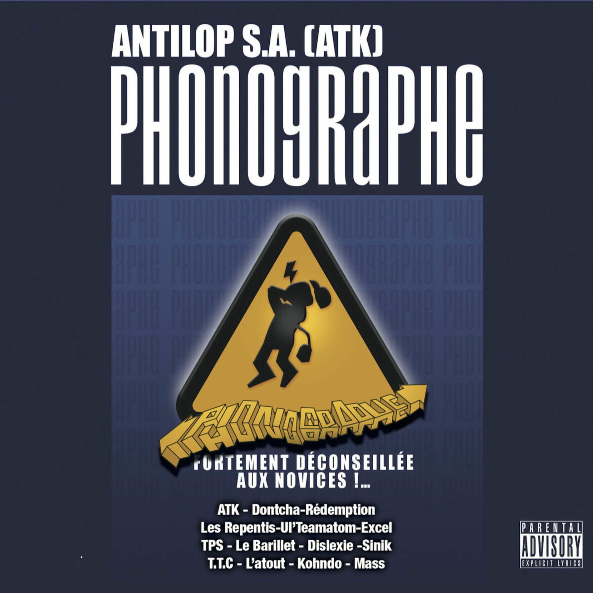 Album cover of PHONOGRAPHE (Fortement déconseillée aux novices)