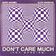Don't Care Much (For Dancing)