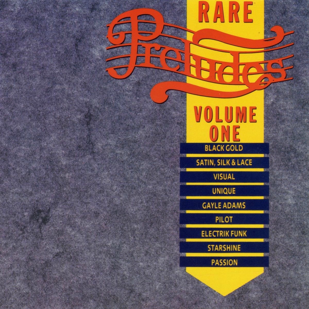 Album cover of Rare Preludes, Vol. 1