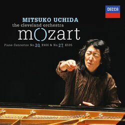 Cover of Mozart: Piano Concertos No. 20 in D Minor, K. 466 & No. 27 in B-Flat Major, K. 595 (Live)