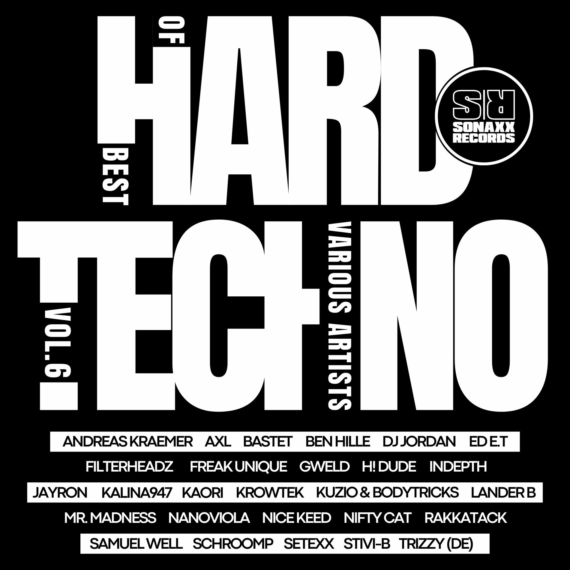 Album cover of Best of Hard Techno, Vol. 6