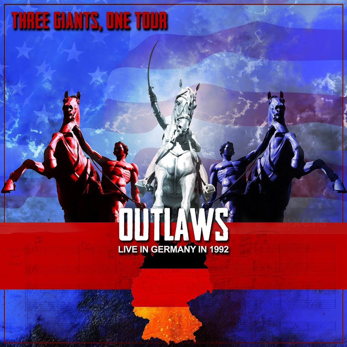 Album cover of Three Giants, One Tour - Live in Germany in 1992 (Live)
