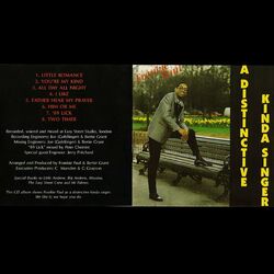 Cover of A Distinctive Kinda Artist