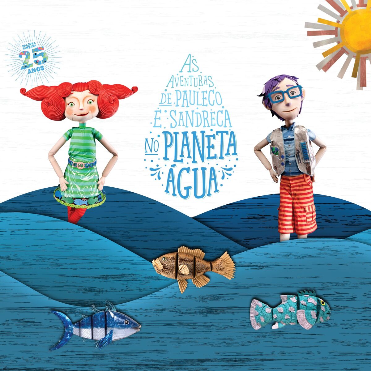 Album cover of As Aventuras de Pauleco e Sandreca no Planeta Água