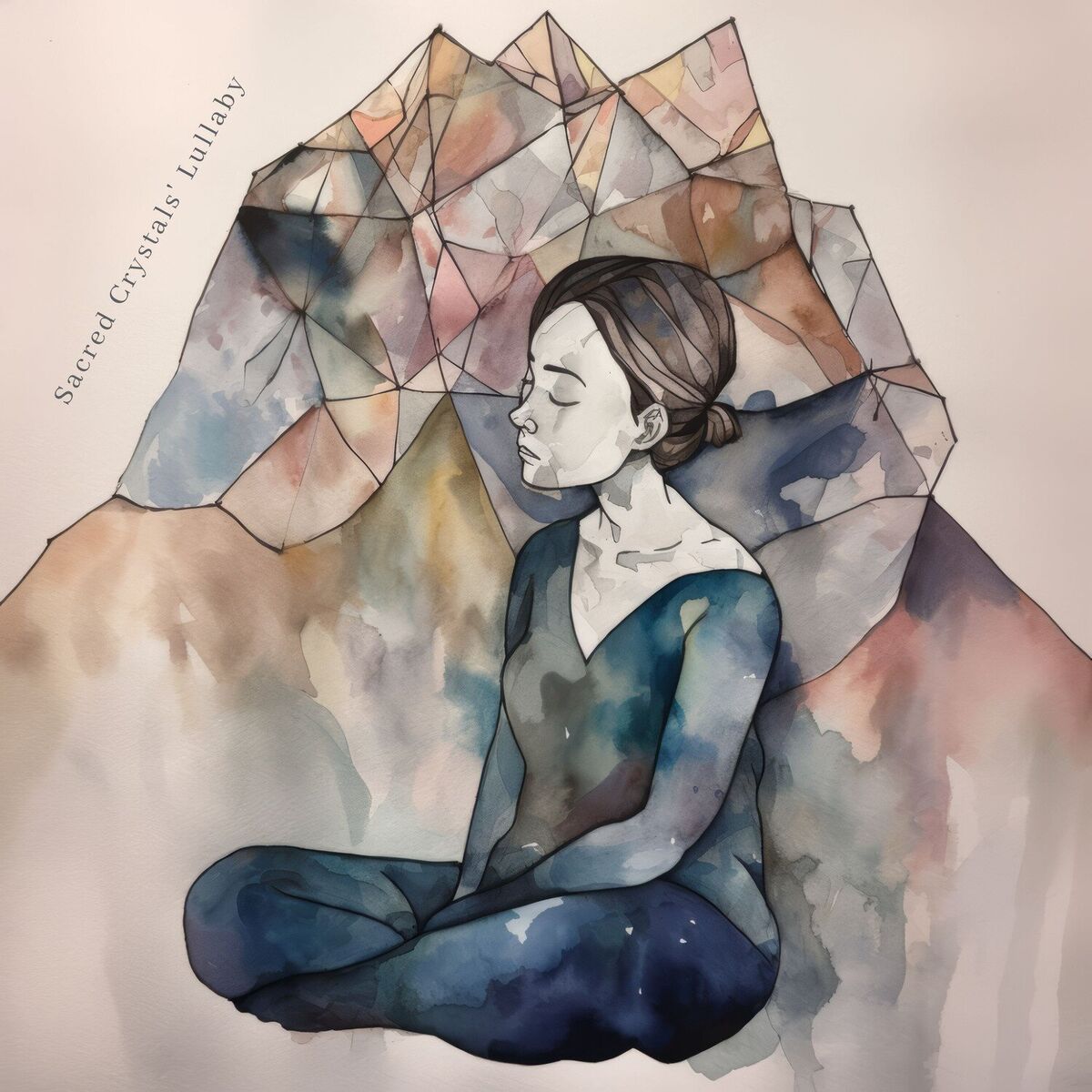 Album cover of Sacred Crystals' Lullaby