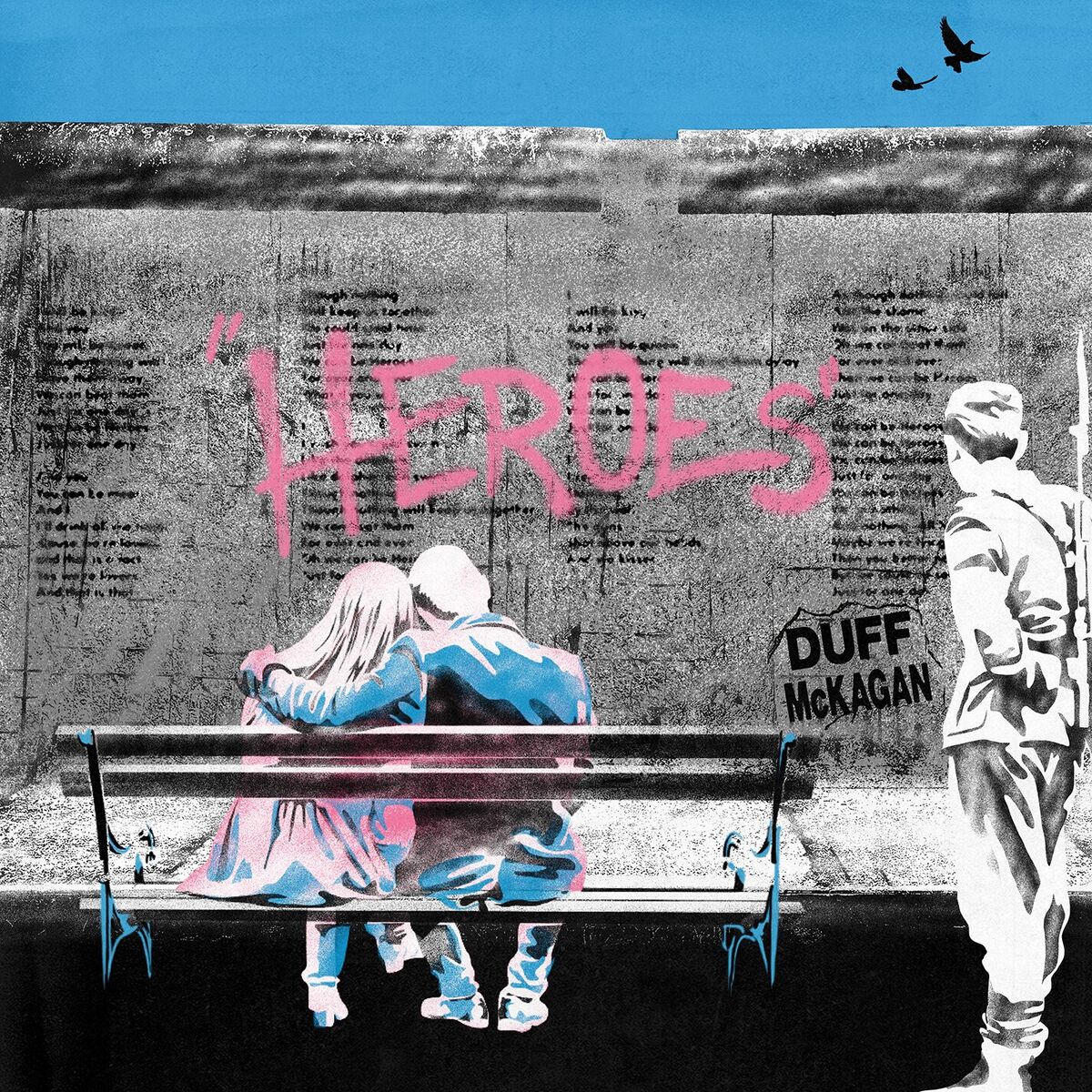 Album cover of Heroes / True To The Death Rock N’ Roll Ballad