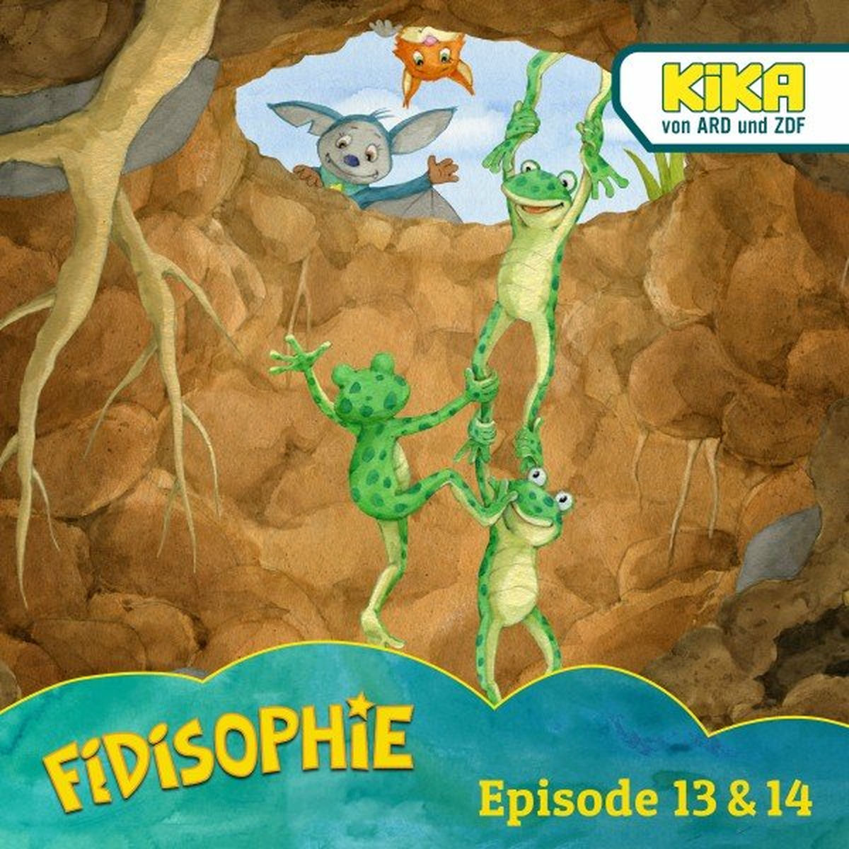 Album cover of Doppelfolge 07: Von Nussverstecken und Froschleitern / Biberstark und Eichhornschnell (Fidisophie - Quatsch- Und Querdenken im Baumhaus)