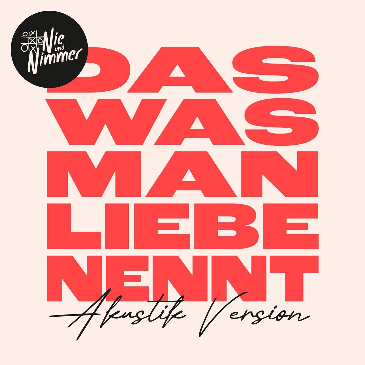 Album cover of Das was man Liebe nennt (Akustik Version)