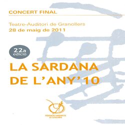 Cover of La Sardana de L'Any 2010