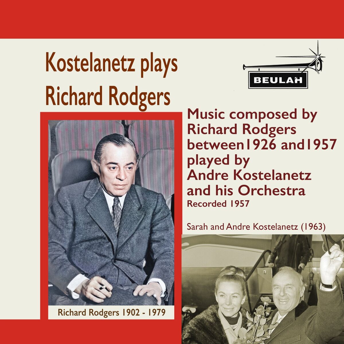 Album cover of Kostelanetz Plays Richard Rodgers