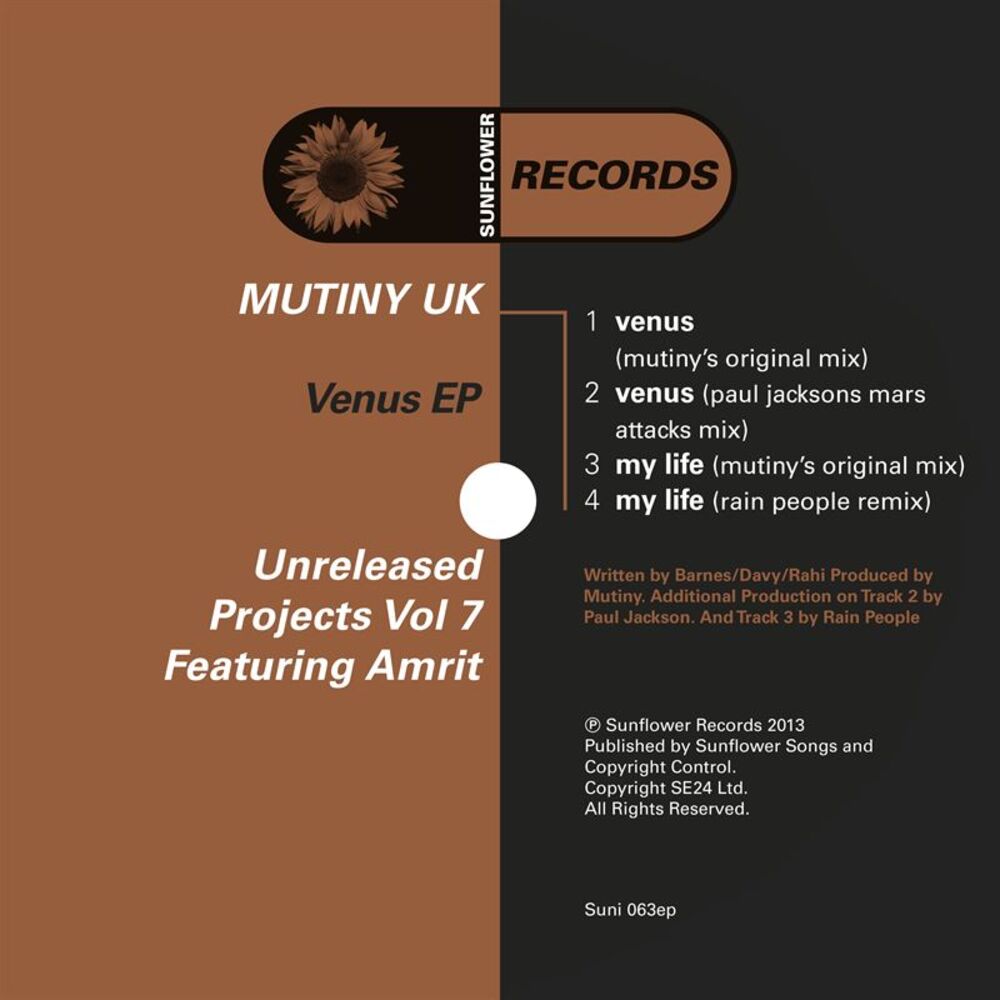 Picture of Unreleased Projects Vol 7 - Venus (feat. Amrit)