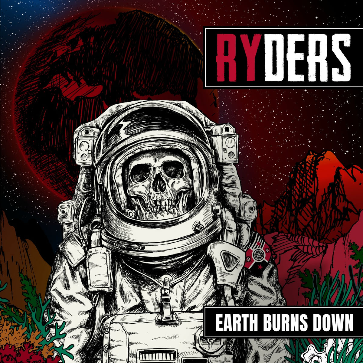 Album cover of Earth Burns Down