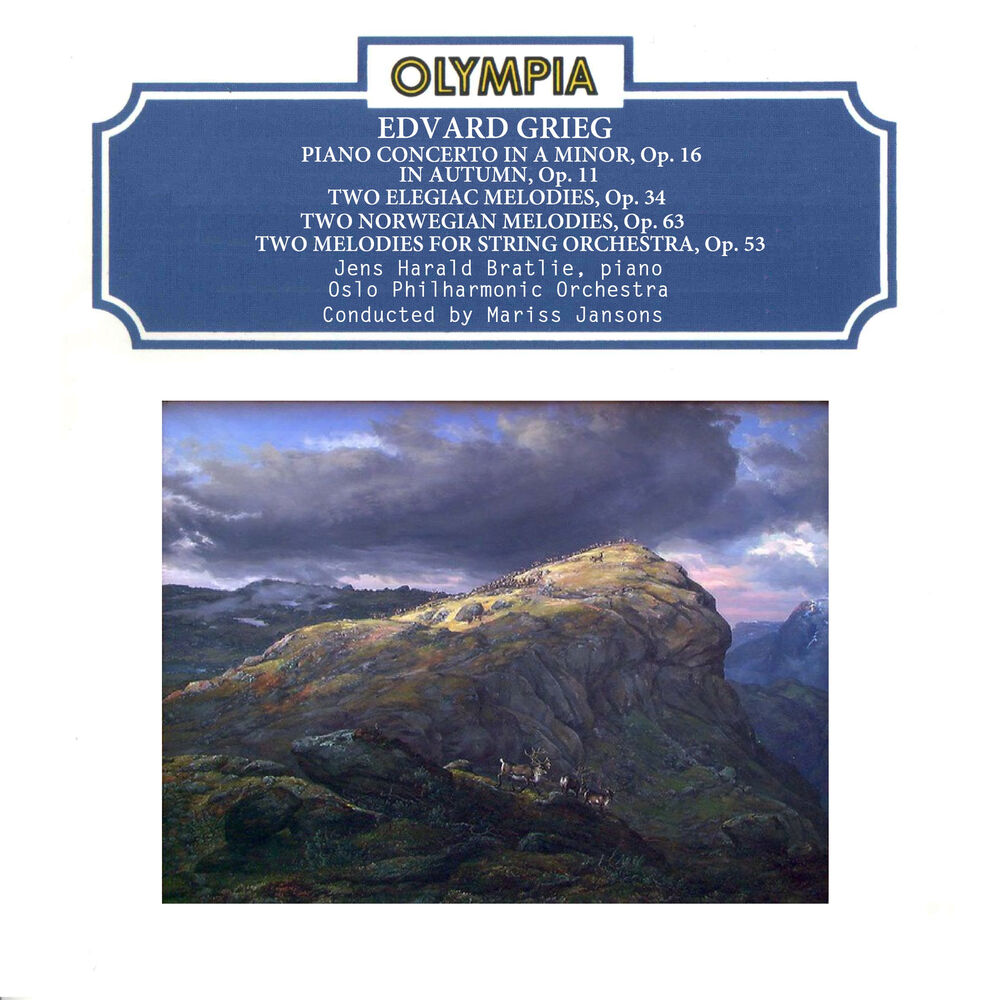 Picture of Grieg: Piano Concerto in A Minor, Op. 16; In Autumn, Op. 11; Two Elegiac Melodies, Op. 34; Two Norwegian Melodies, Op. 63; Two Mel