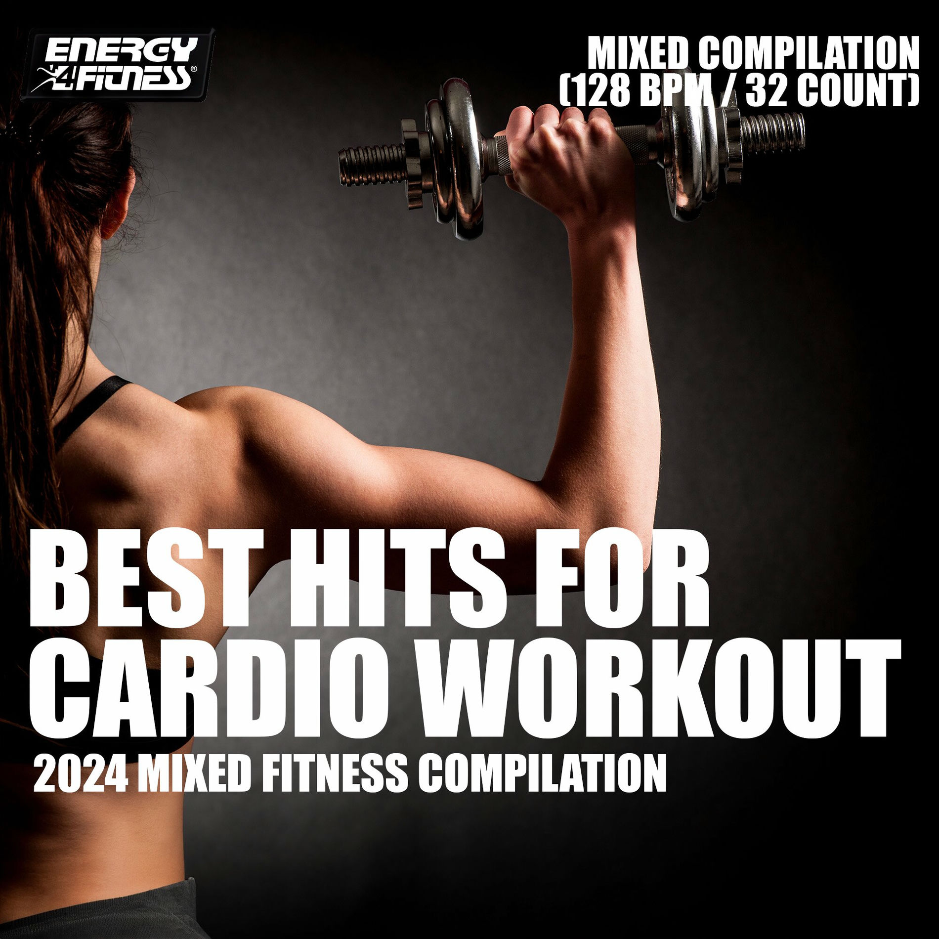 Album cover of Best Hits For Cardio Workout 2024 Mixed Fitness Compilation (15 Tracks Non-Stop Mixed Compilation For Fitness & Workout - 128 Bpm / 32 Count)