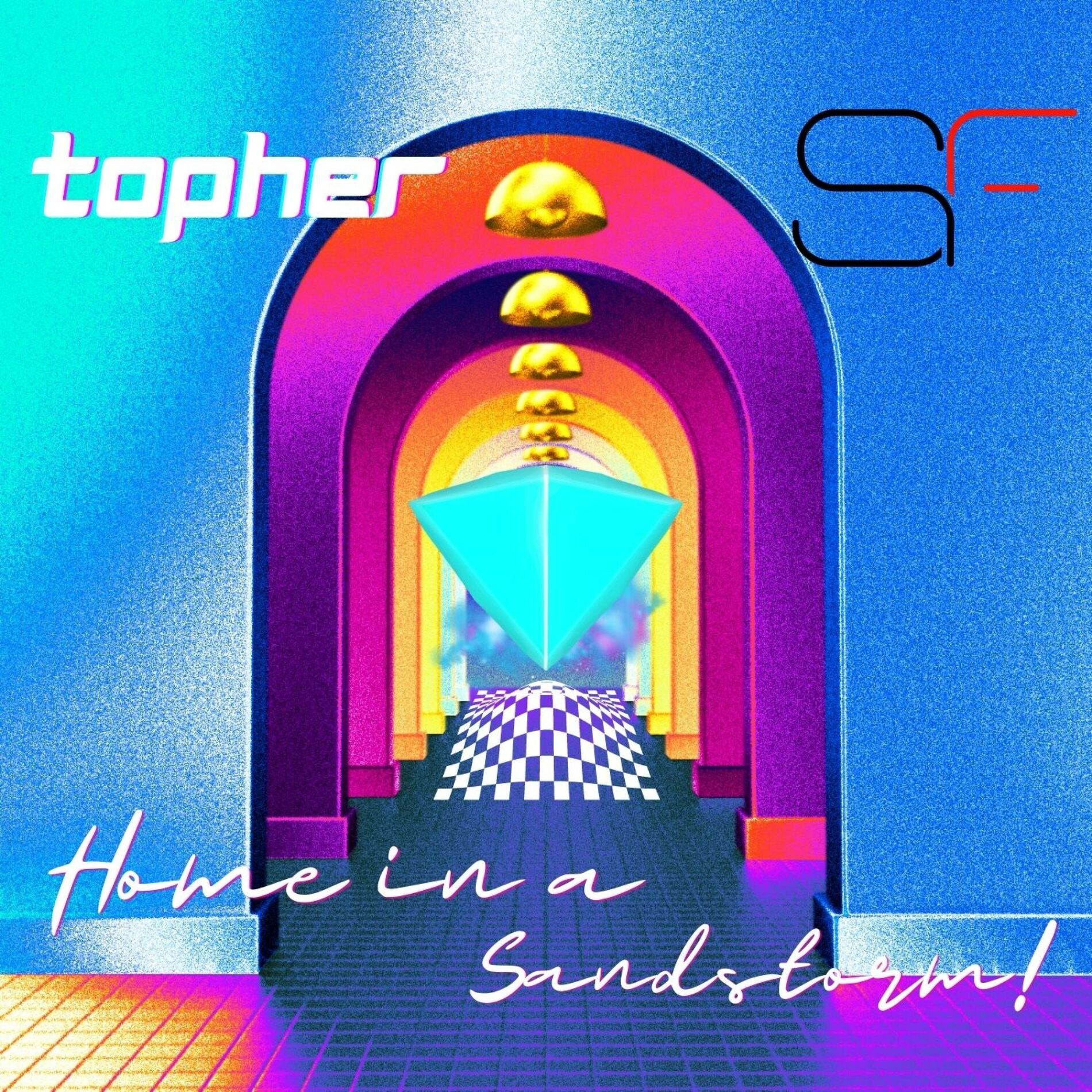 Album cover of Home in a Sandstorm (feat. topher)