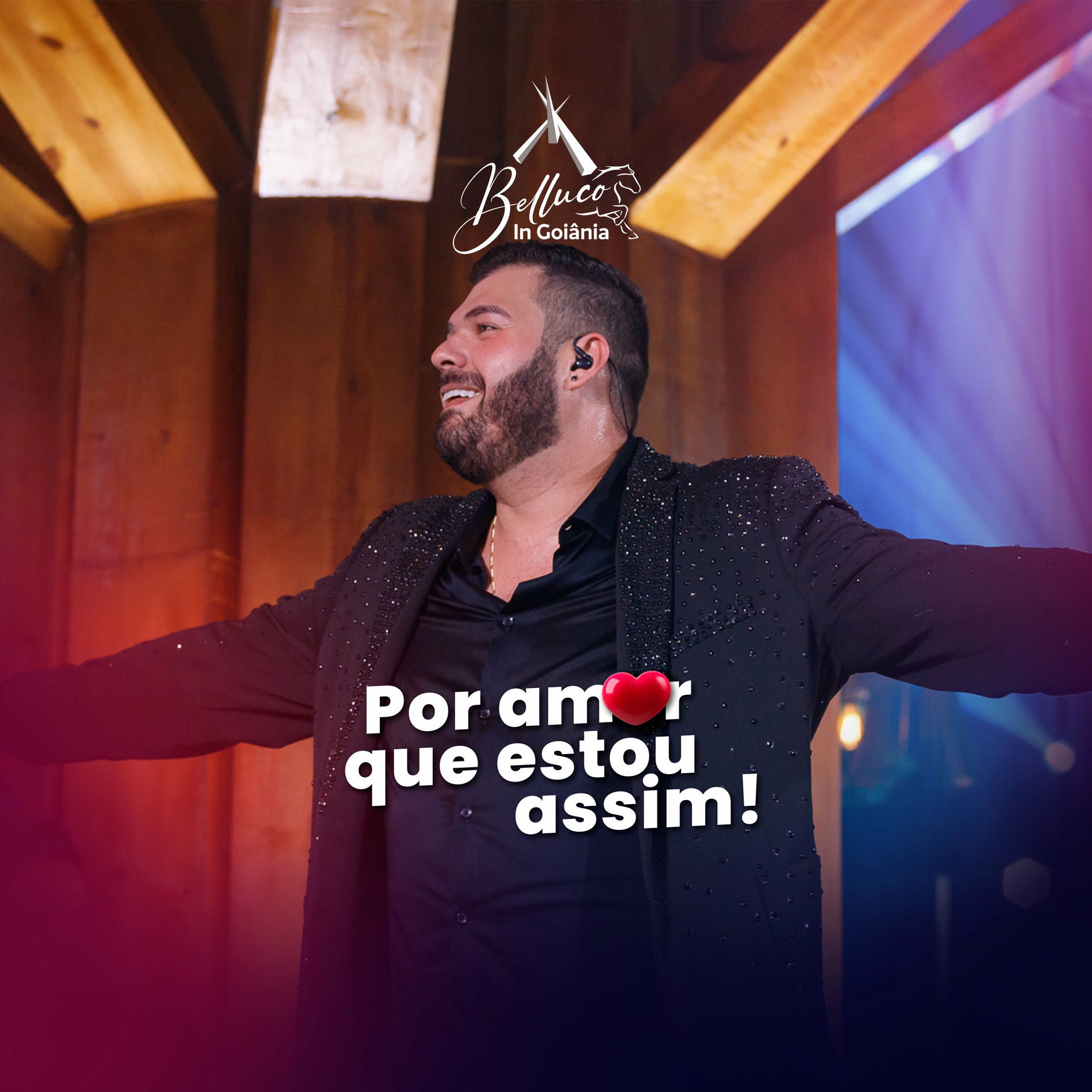Album cover of Por Amor Que Estou Assim (Belluco In Goiânia)