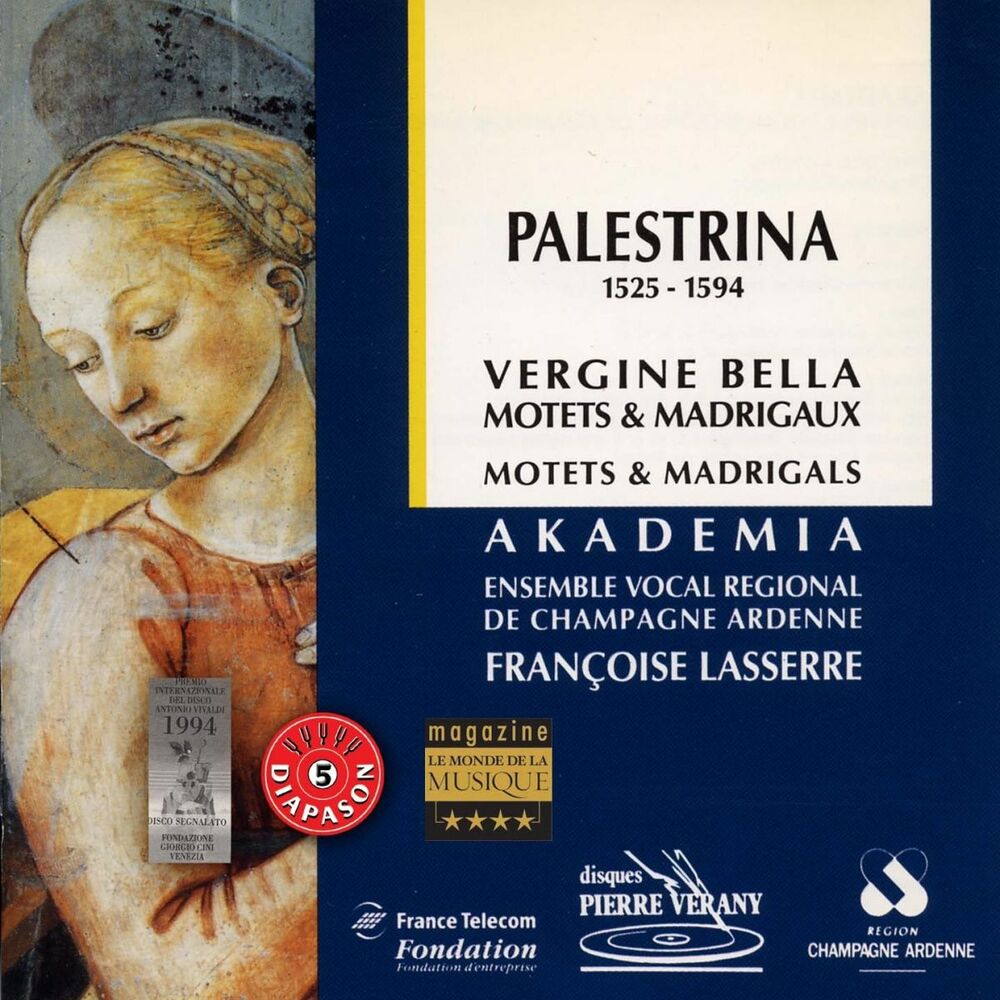 Picture of Palestrina : Vergine bella, Motets & madrigaux