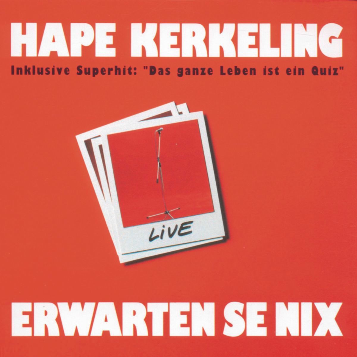 Album cover of Erwarten Se nix