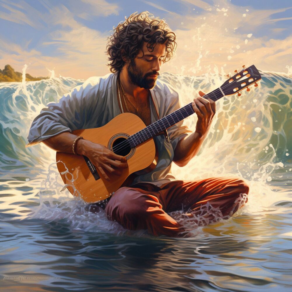 Picture of Waterfall Tranquility: Melodic Relaxation Streams