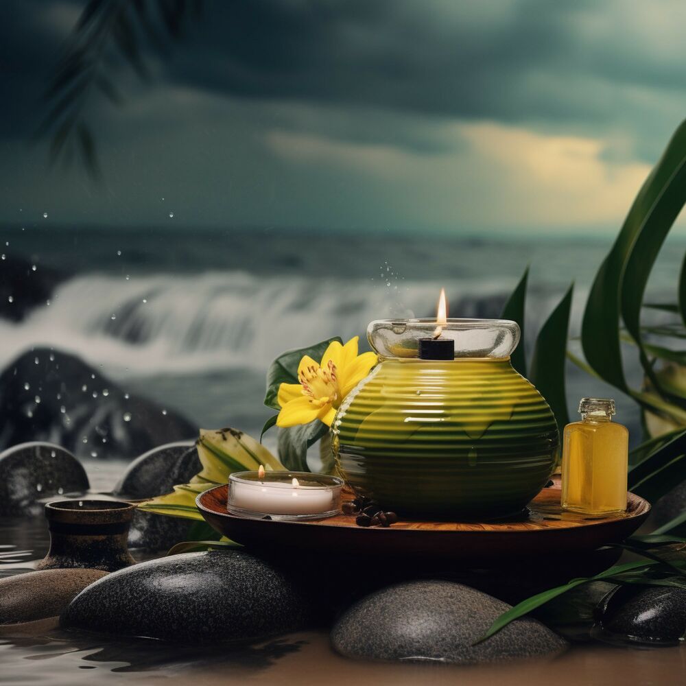 Picture of Melodic Oasis: Water's Soothing Beats