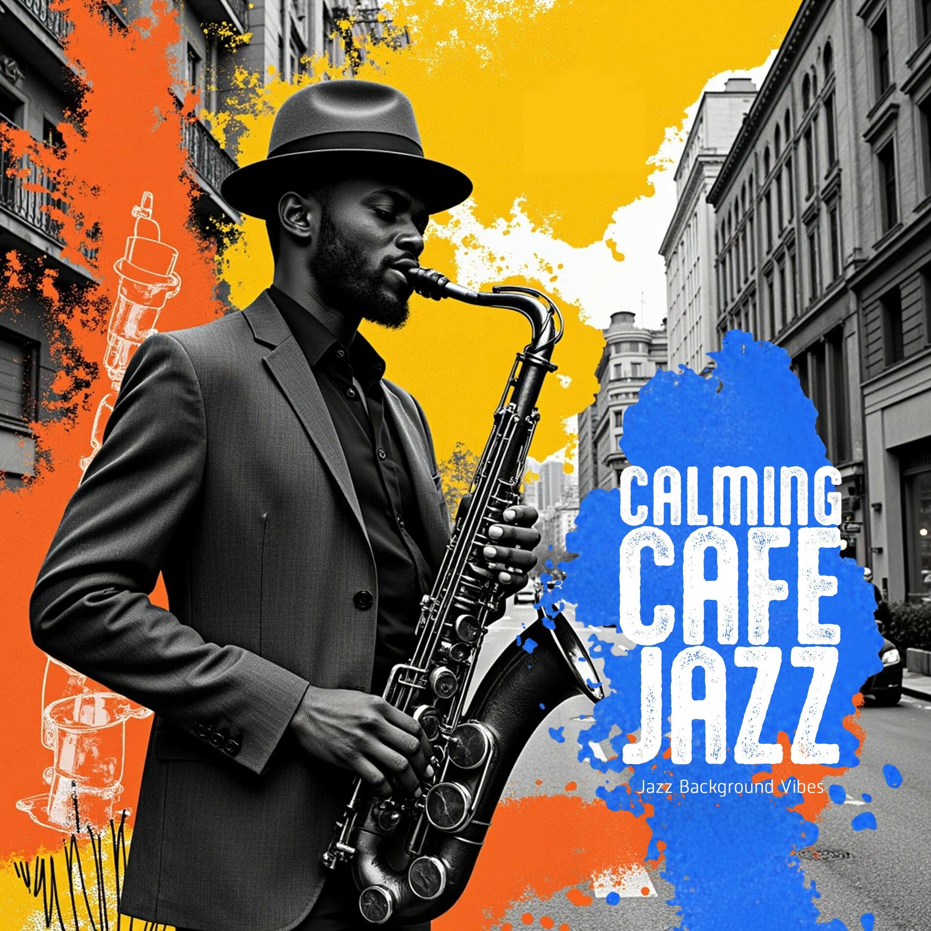 Album cover of Calming Cafe Jazz