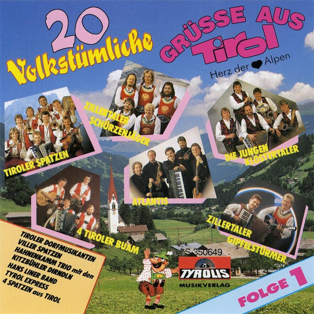 Picture of 20 volkstümliche Grüße aus Tirol - Folge 1