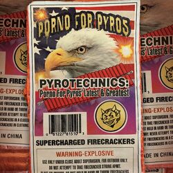 Cover of Pyrotechnics: Porno For Pyros' Latest & Greatest
