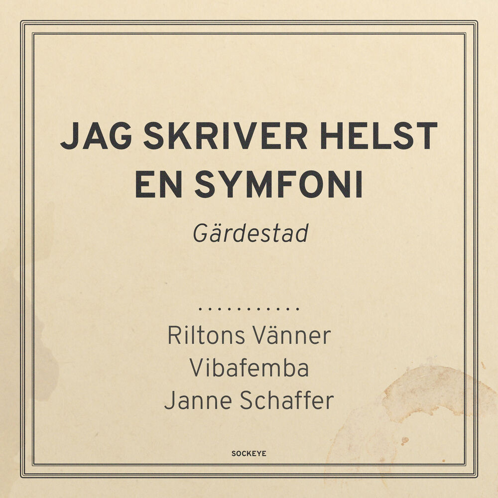 Picture of Jag skriver helst en symfoni
