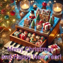 Cover of Merry Christmas and Happy New Year!