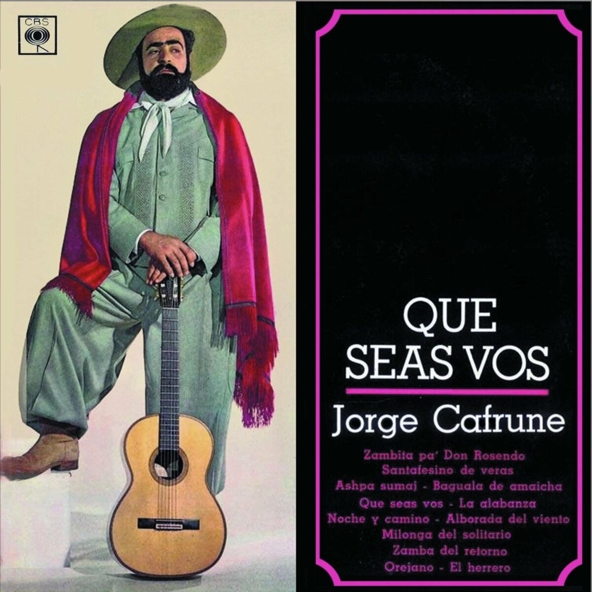 Album cover of Que Seas Vos