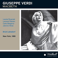 Cover of Verdi: Macbeth (Recorded Live 1959)