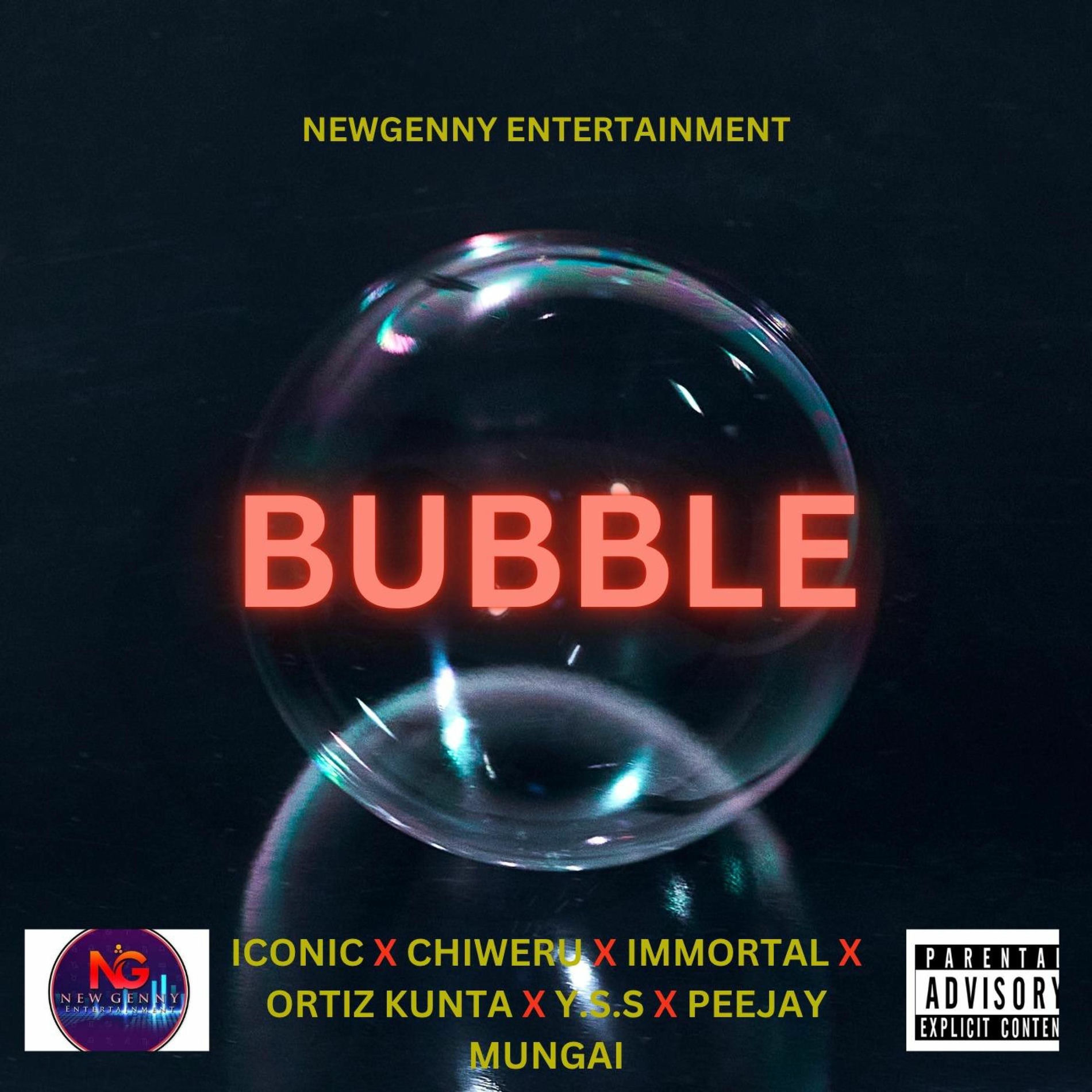 Album cover of BUBBLE (feat. ICONIC, CHIWERU, IMMORTAL, ORTIZ KUNTA & Y.S.S)