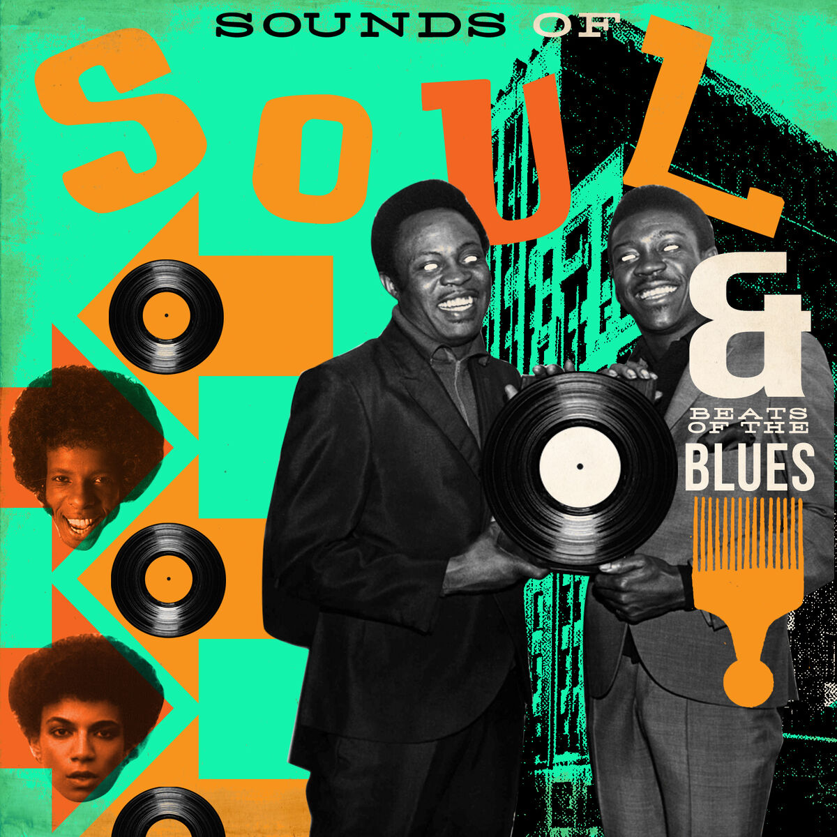 Album cover of Sounds of Soul & Beats of the Blues