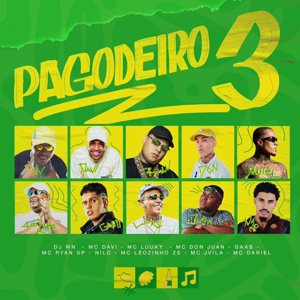 Picture of Pagodeiro, Pt. 3 (feat. MC LUUKY, Gaab, MC Ryan SP, Nilo, MC Leozinho ZS, Mc Jvila & Mc Daniel)