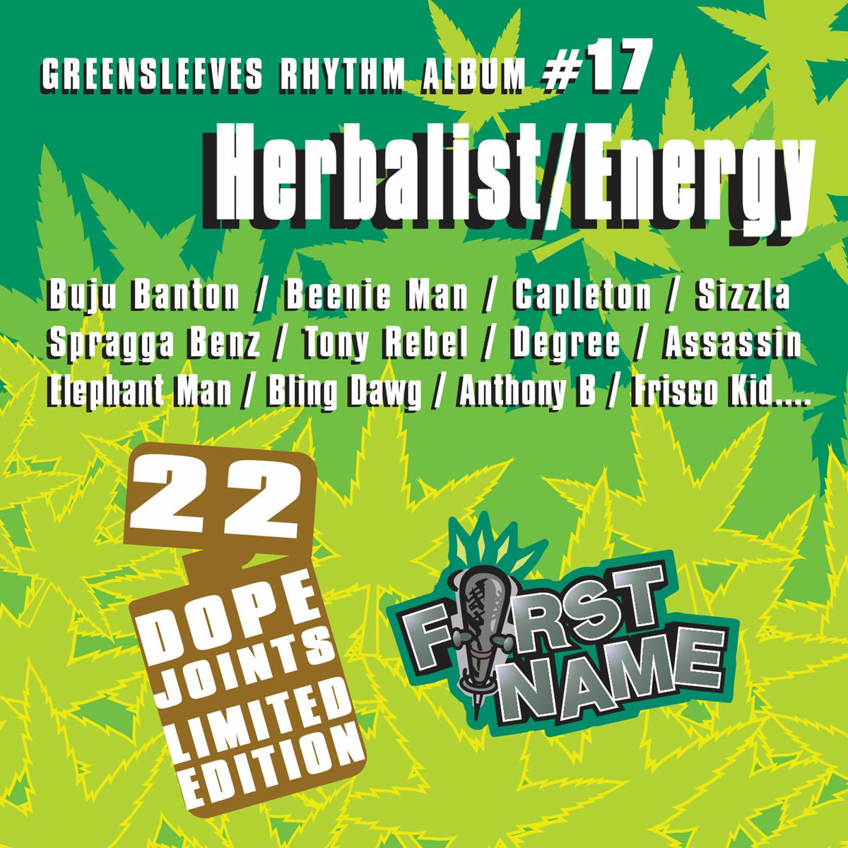 Album cover of Greensleeves Rhythm Album #17: Herbalist / Energy