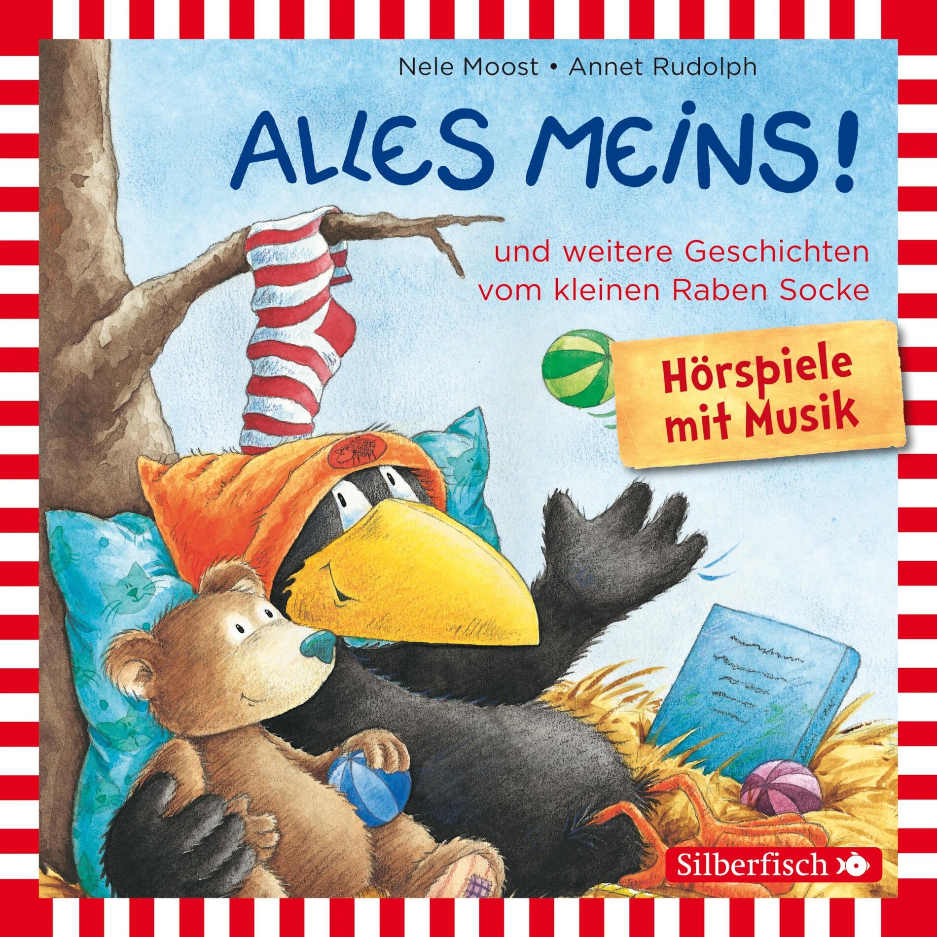 Album cover of Alles fliegt! - Kapitel 2.2 & Alles fliegt! - Kapitel 3.1 - Alles meins!, Alles zurückgegeben!, Alles fliegt! (Der kleine Rabe Soc