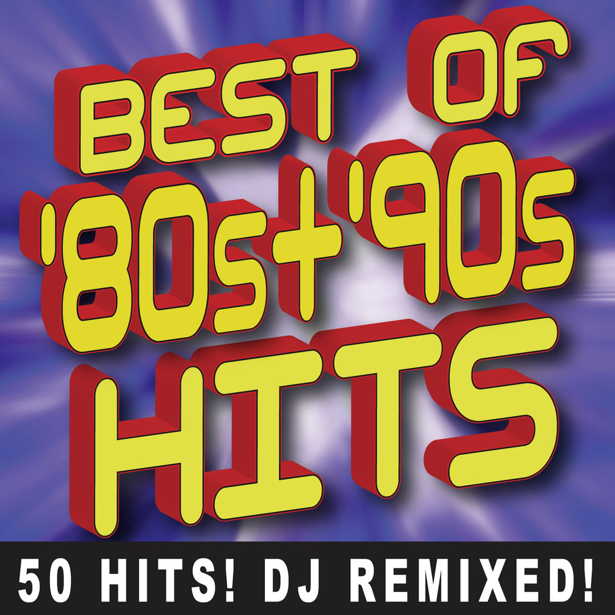Album cover of Best of 80s + 90s Hits Workout – 50 Hits DJ Remixed