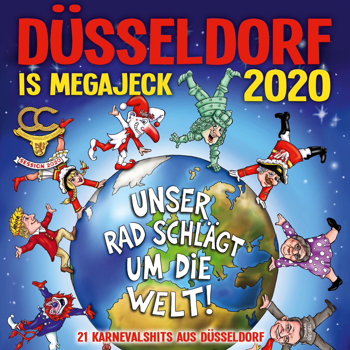 Album cover of Düsseldorf is megajeck 2020
