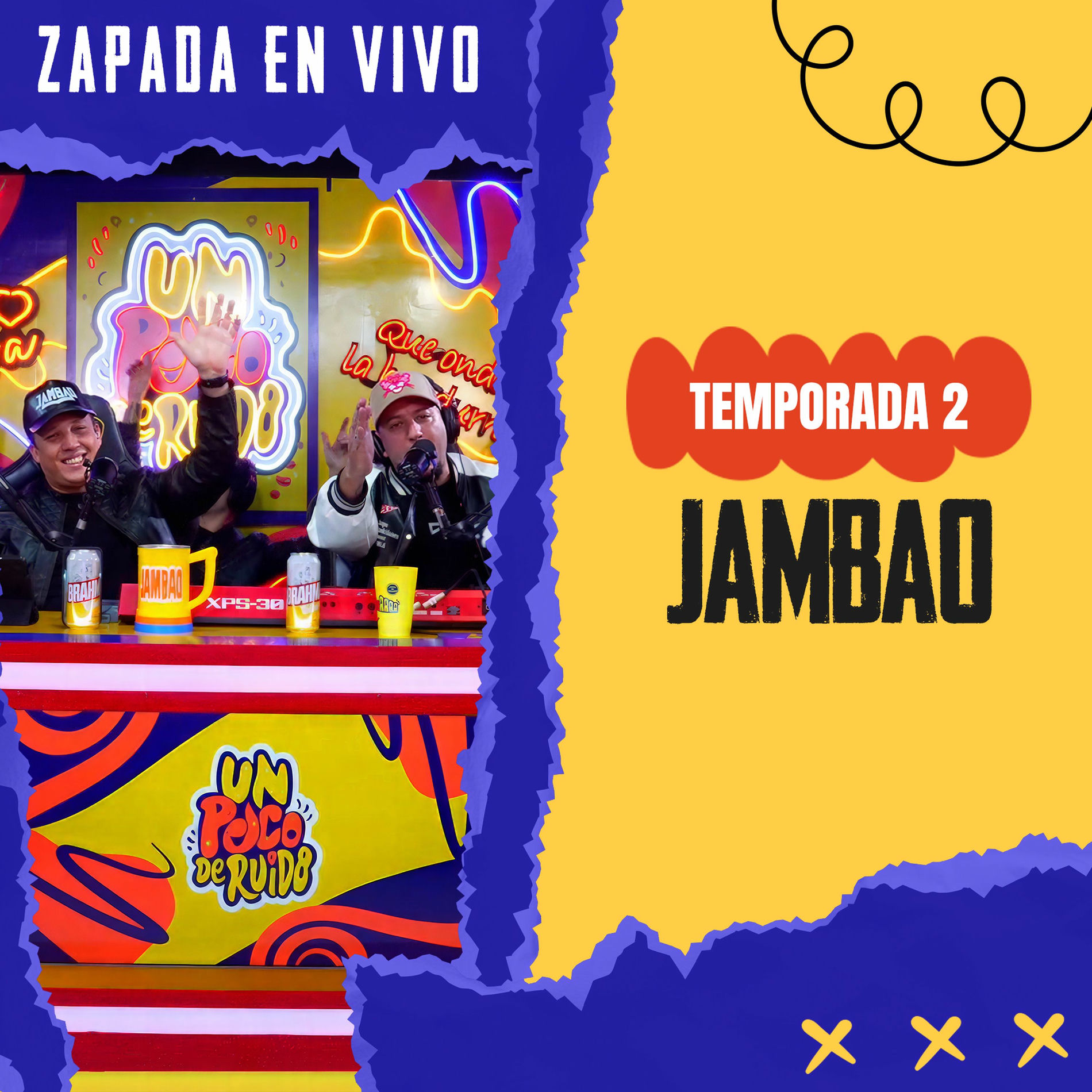 Album cover of JAMBAO / Zapada EN VIVO en UN POCO DE RUIDO !