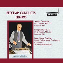 Cover of Beecham Conducts Brahms
