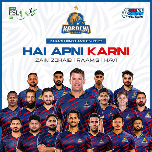 Hai Apni Karni (Karachi Kings Anthem 2026)