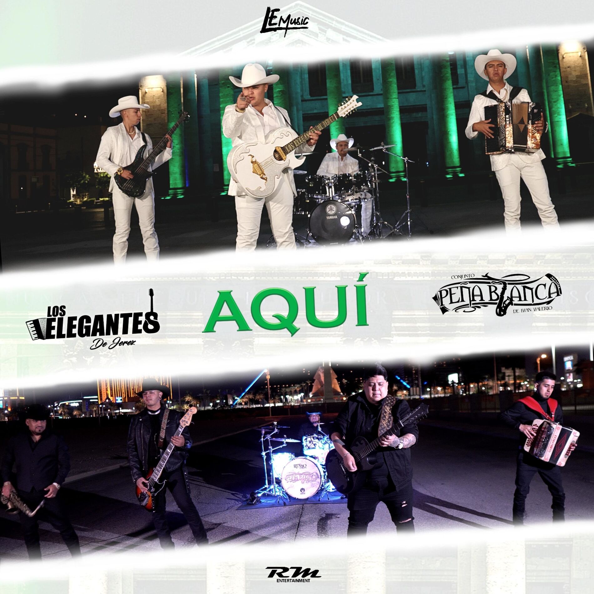 Album cover of Aquí (feat. Conjunto Peña Blanca)