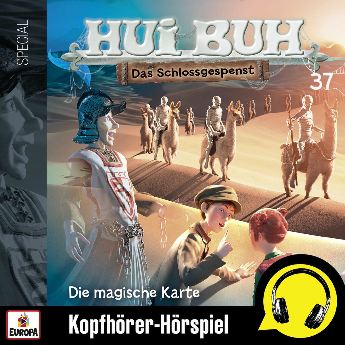 Album cover of Folge 37: Die magische Karte Kopfhörer-Hörspiel