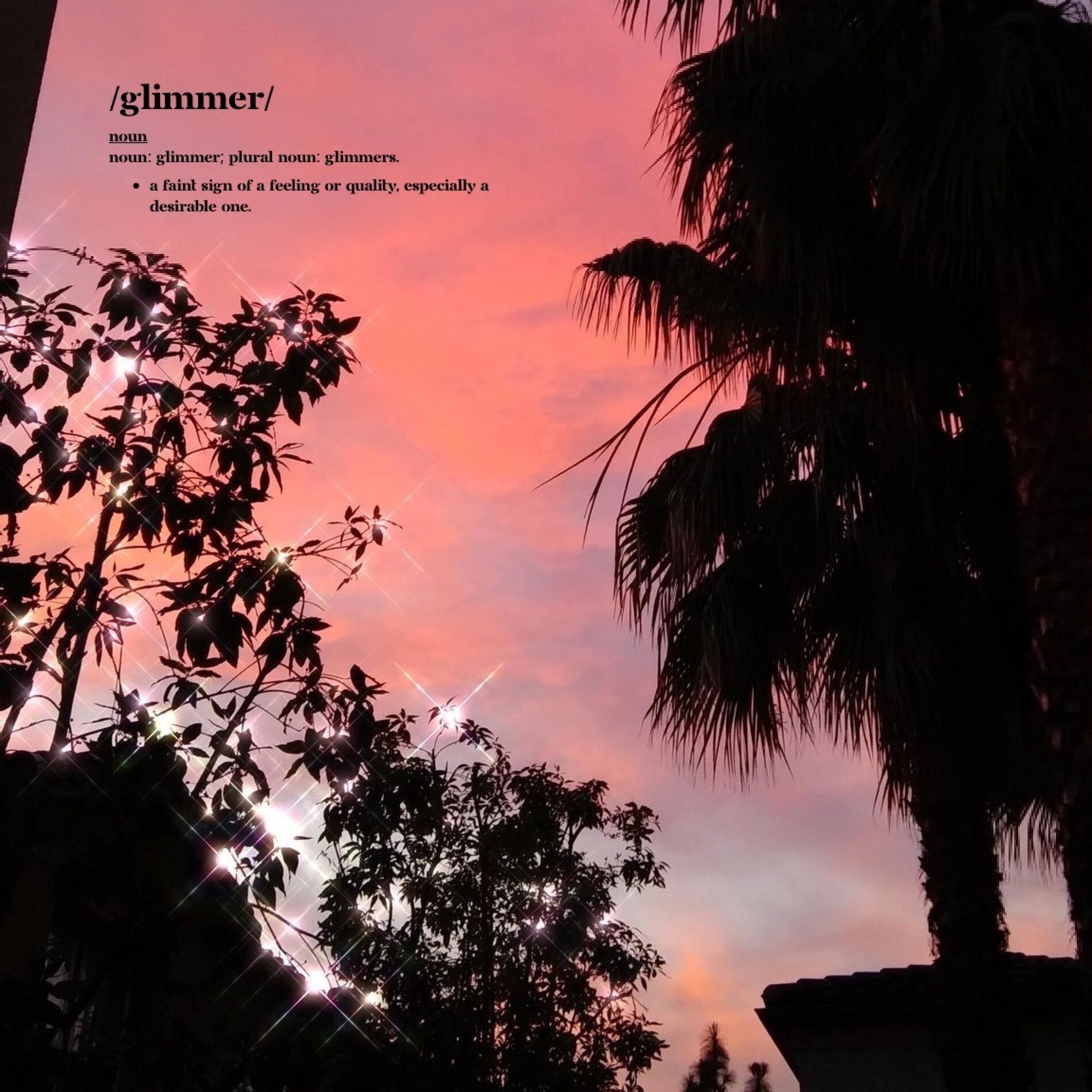 Album cover of glimmer