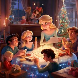 Cover of Navidades Doradas: La Sinfonía del Invierno