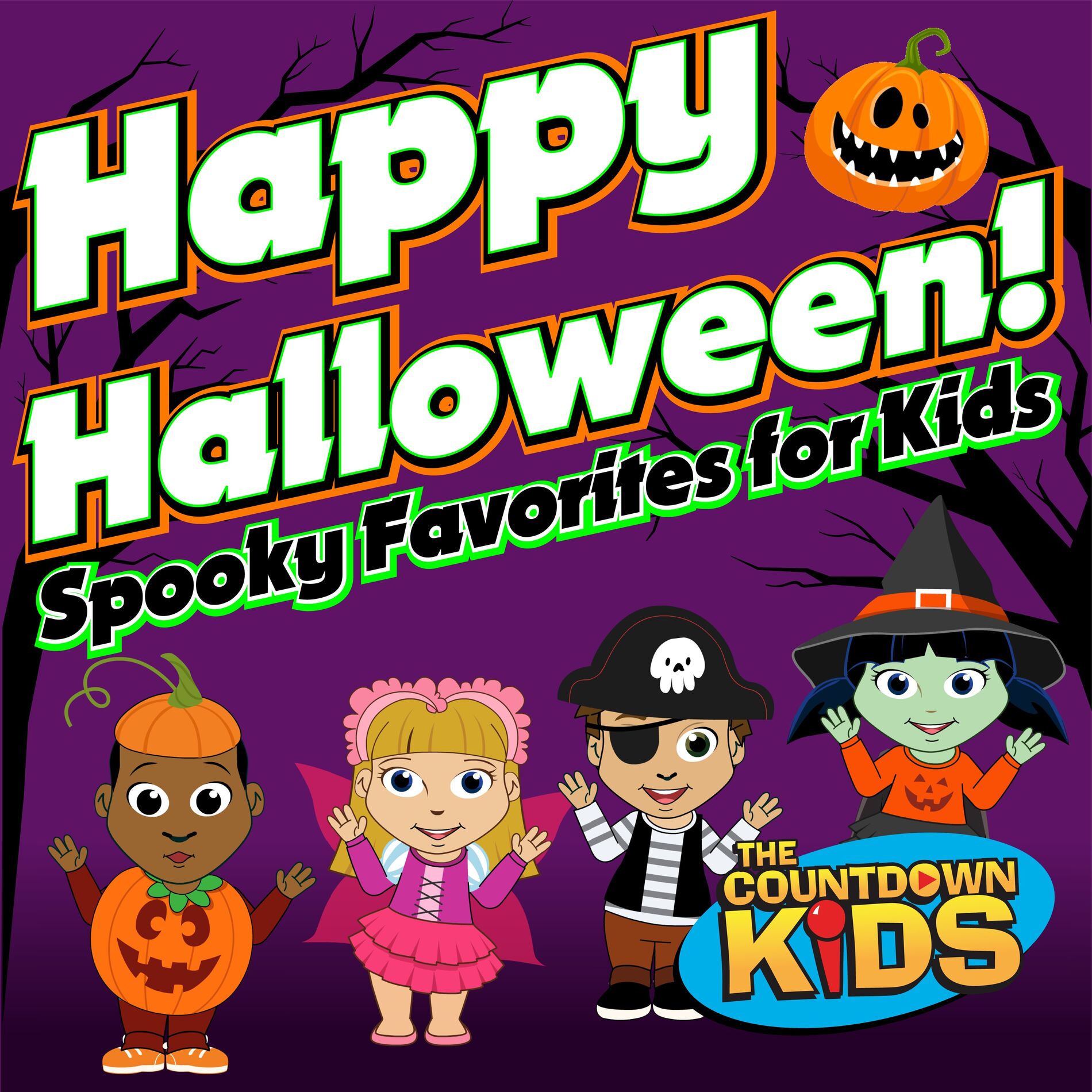 Album cover of Happy Halloween! (Spooky Favorites for Kids)