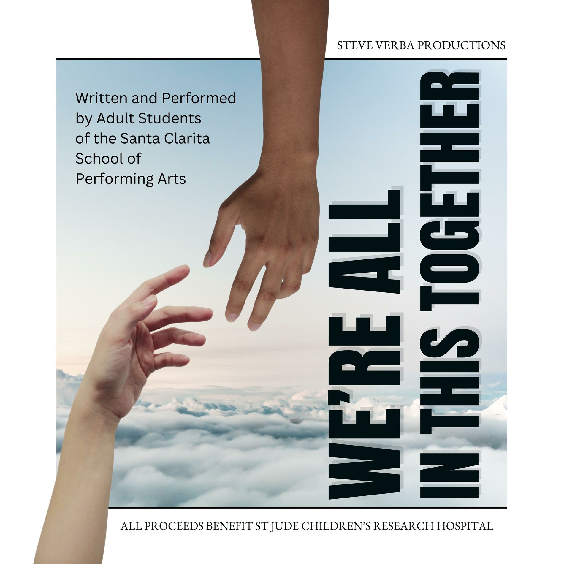 Album cover of We're All In This Together (feat. Adult Songwriting Students of Santa Clarita School of Performing Arts)